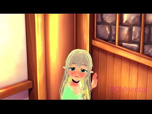 ❤️ (Pakute) Ọmọbinrin Elvish ṣe iranlọwọ fun ọ lati wẹ oju rẹ. ❤❌ si wa ❌